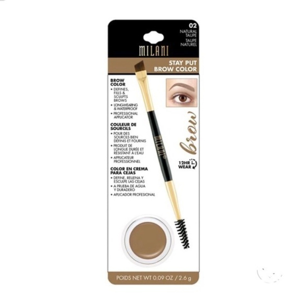 Milani  Stay Put Brow Color in Taupe, NIB